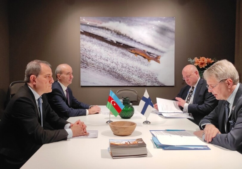 Главы МИД Азербайджана и Финляндии обсудили отношения сотрудничества в рамках ОБСЕ (Фото)