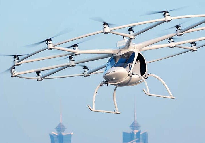 Volocopter будет работать общественным аэротакси в городе Неом