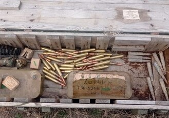 В Агдаме обнаружены боеприпасы, брошенные армянскими военными (Фото)