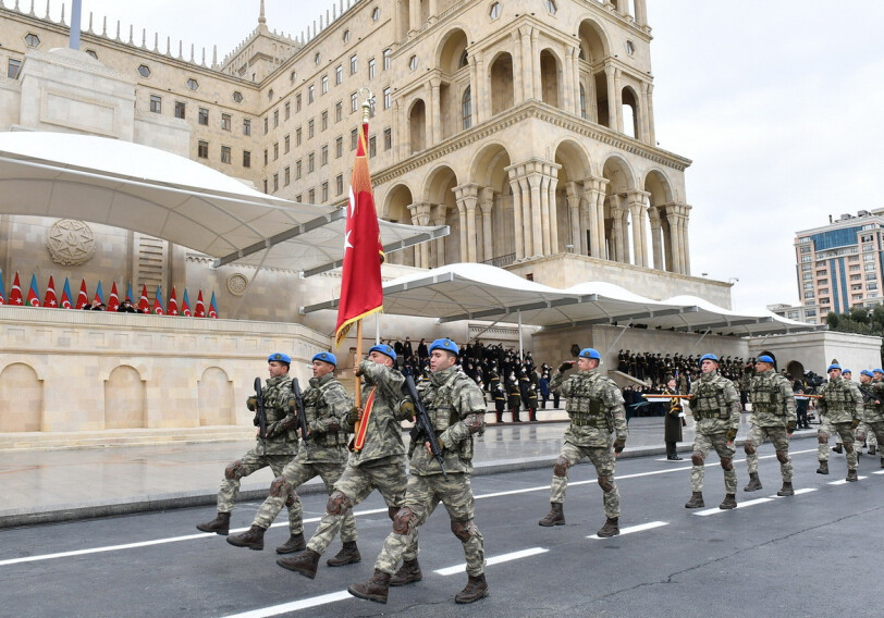 Проходит год со дня проведения Парада в честь Победы Азербайджана в Отечественной войне