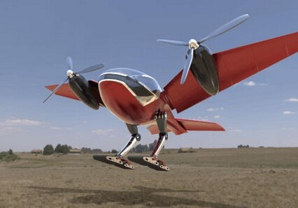 Лапы вместо колес: в ЮАР придумали аэротакси, похожее на птицу (Видео)