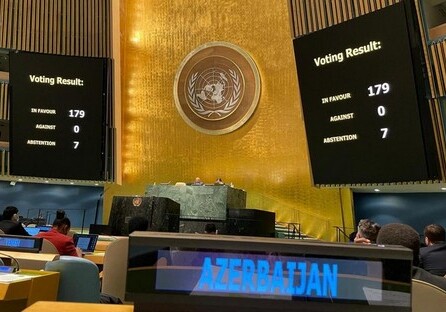 ООН приняла резолюцию Азербайджана по вакцинам