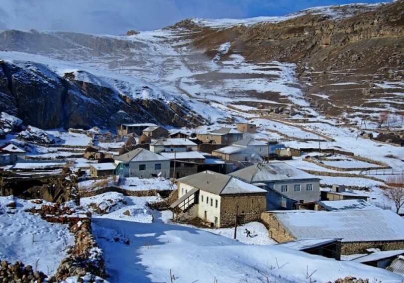 Высота снежного покрова в селе Грыз Губы составила 12 сантиметров