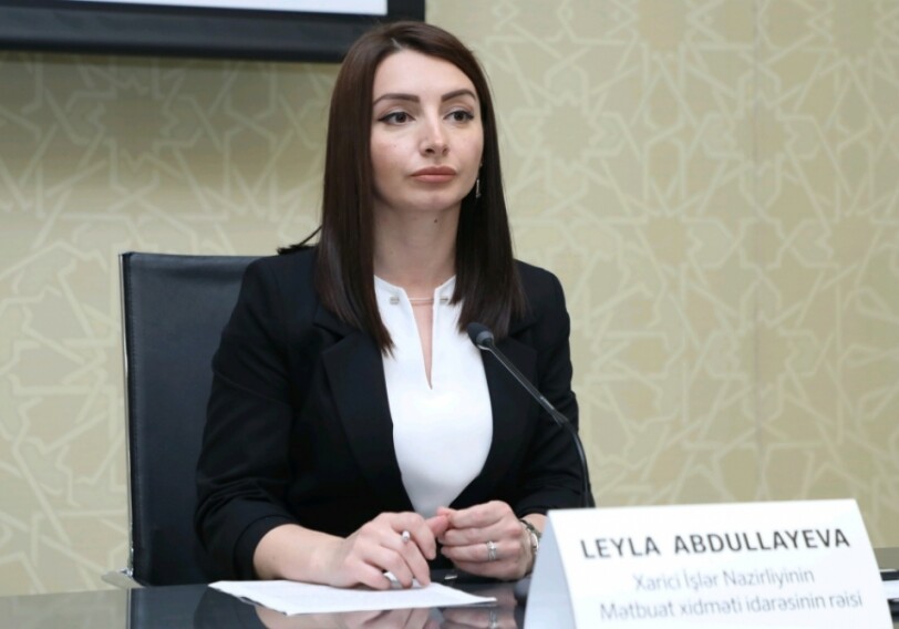 Лейла Абдуллаева: «Армения должна признать свою вину, а не осуждать Азербайджан безосновательными утверждениями»