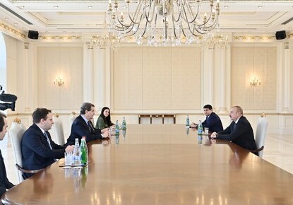Президент Азербайджана принял делегацию Американского еврейского комитета (Фото-Обновлено)