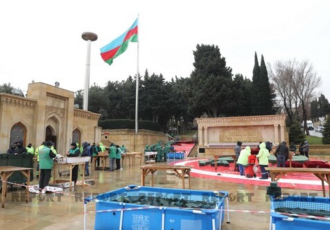 В Баку началась подготовка к годовщине трагедии 20 Января (Фото-Видео)