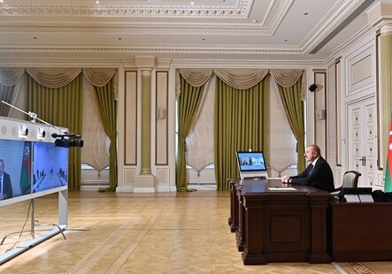 Состоялась встреча между Президентом Азербайджана и председателем парламента Черногории в видеоформате (Фото-Обновлено)