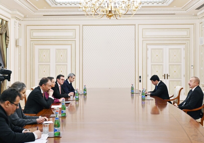 Ильхам Алиев принял советника Кабинета Президента Франции и спецпредставителя Евросоюза по Южному Кавказу (Фото)