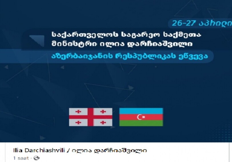 Министр иностранных дел Грузии посетит Азербайджан с официальным визитом