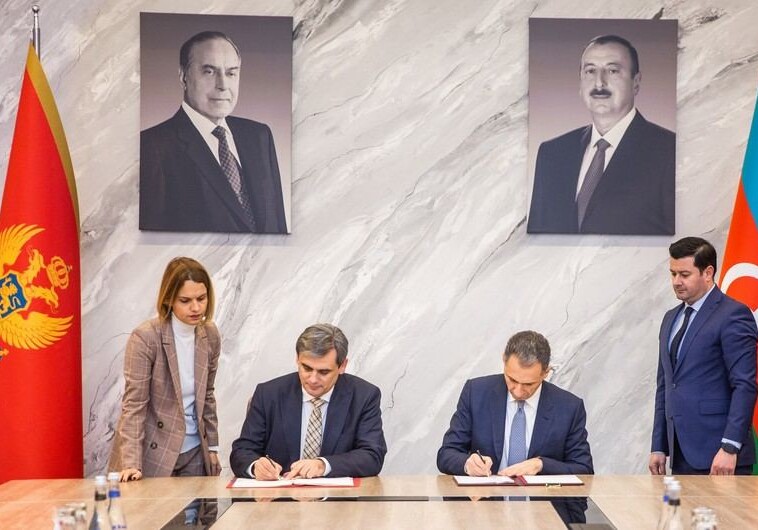 Азербайджан и Черногория подписали соглашение о воздушном сообщении