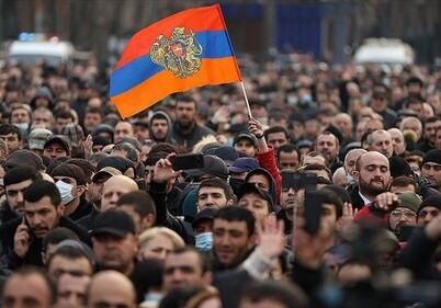 В Ереване проходит очередная акция протеста оппозиции