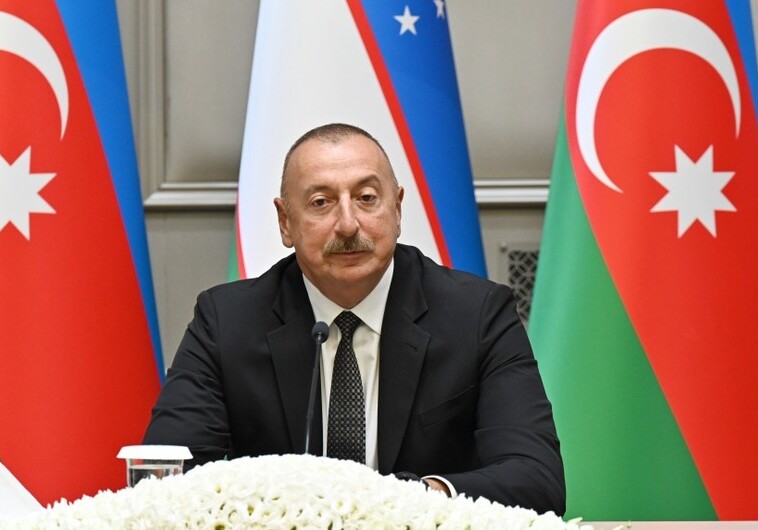 Ильхам Алиев: «Узбекский и азербайджанский народы будут стоять вместе, как один кулак»