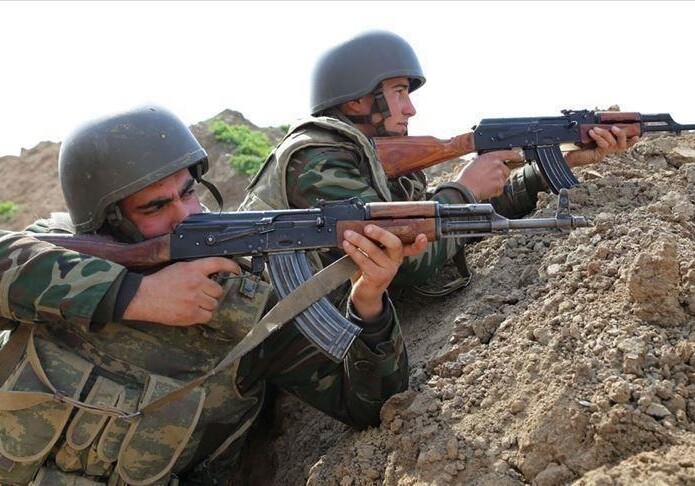 Позиции Азербайджанской армии подверглись обстрелу