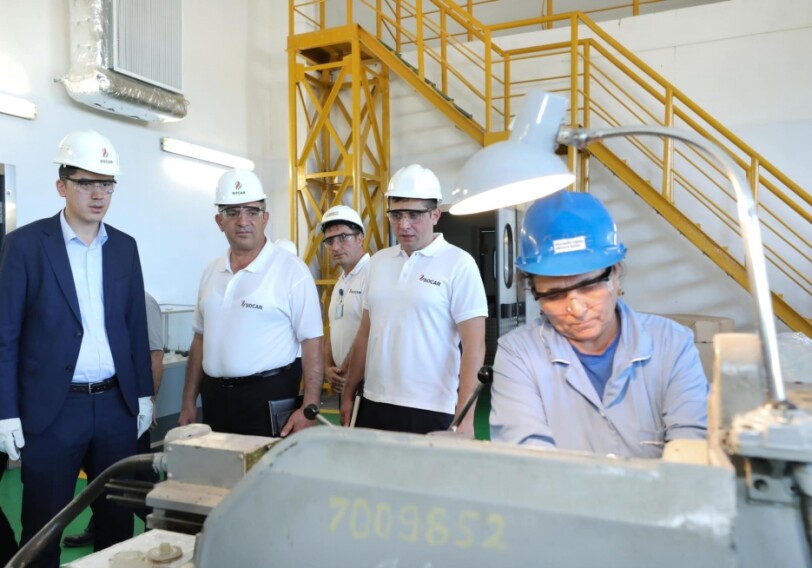 Сотрудники компании «Узбекнефтегаз» приняли участие в обмене опытом в SOCAR (Фото)