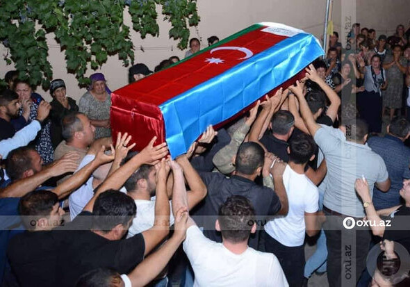 В Агстафинском районе состоялись похороны шехида (Фото)