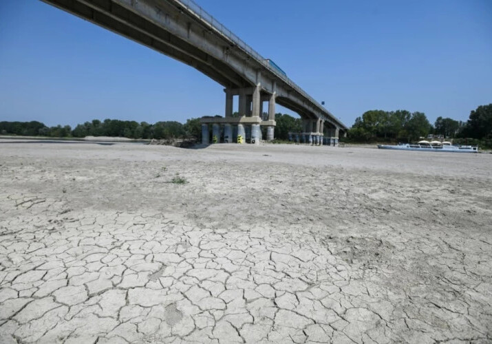 Италию охватила сильнейшая за последние 70 лет засуха