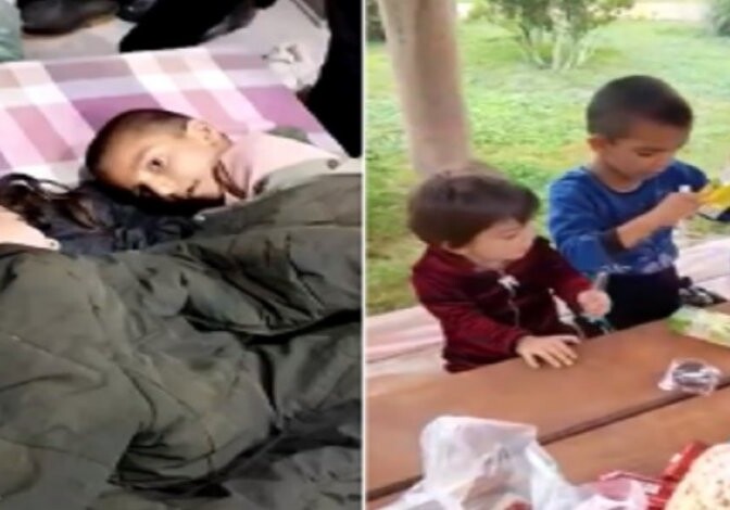 В Баку мать с пятью детьми ночует в парке? - Подробности (Видео-Добавлено)