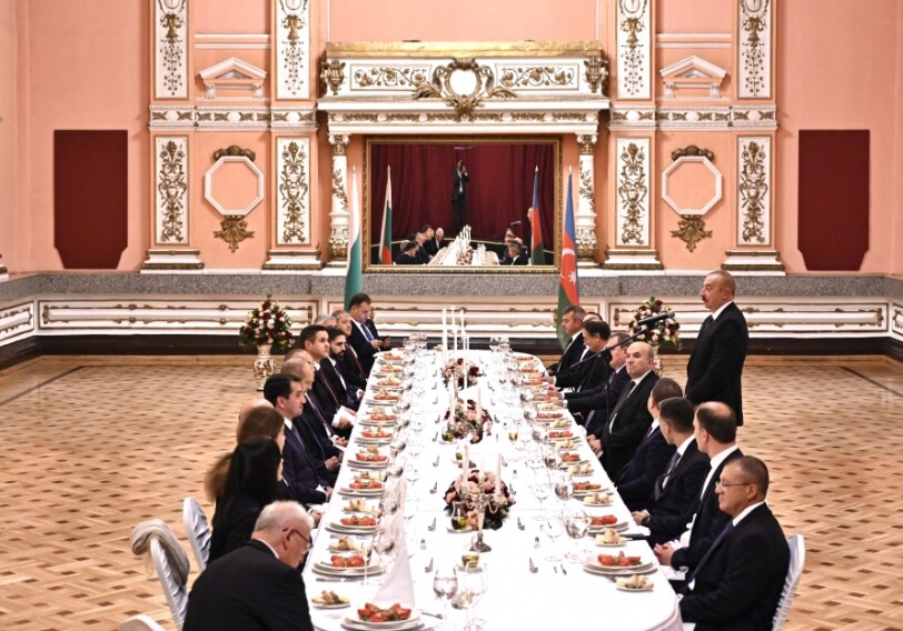 Дан официальный ужин в честь Президента Ильхама Алиева (Фото)