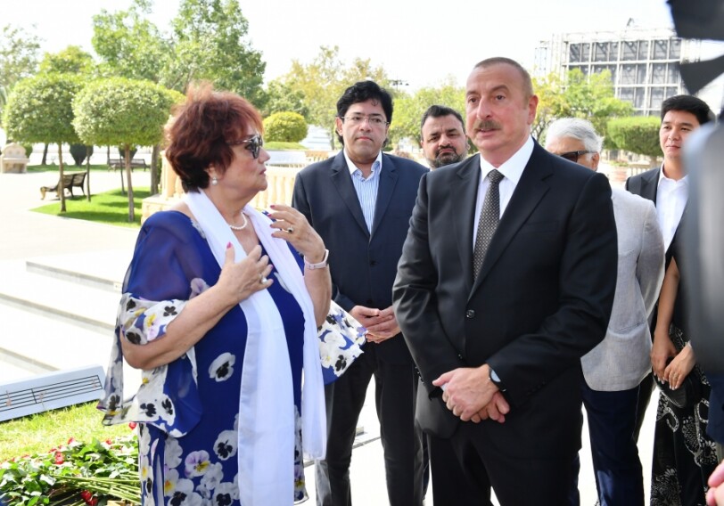 Тамара Синявская выразила благодарность Президенту Ильхаму Алиеву и первой леди