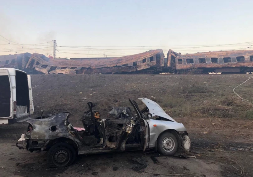 Россия нанесла удар по станции в Днепропетровской области, 22 погибших