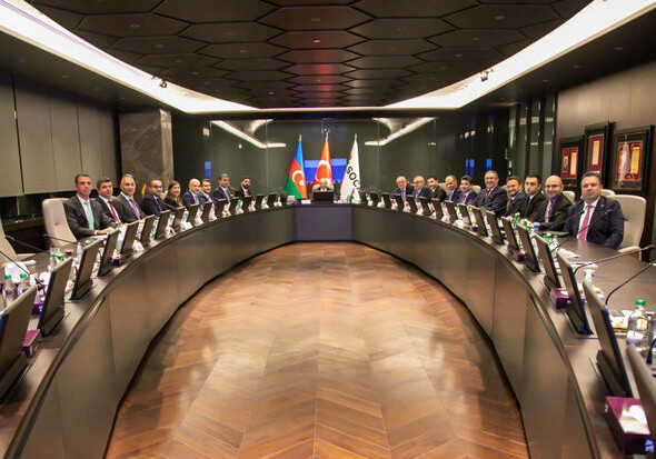 Состоялась встреча в SOCAR Türkiyə (Фото)