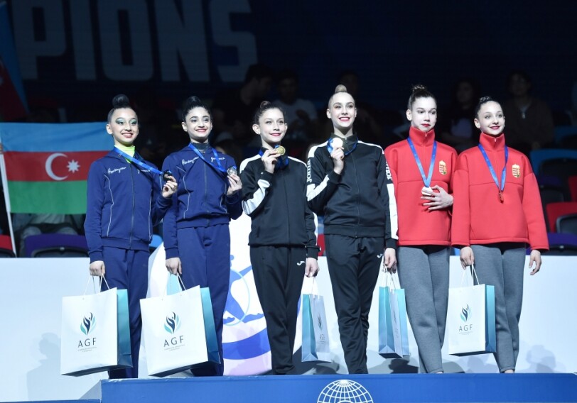 AGF Trophy: Азербайджанские гимнастки завоевали серебряную медаль в командном зачете