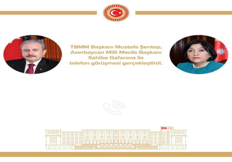 Мустафа Шентоп поздравил Сахибу Гафарову в связи с возвращением города Лачин Азербайджану