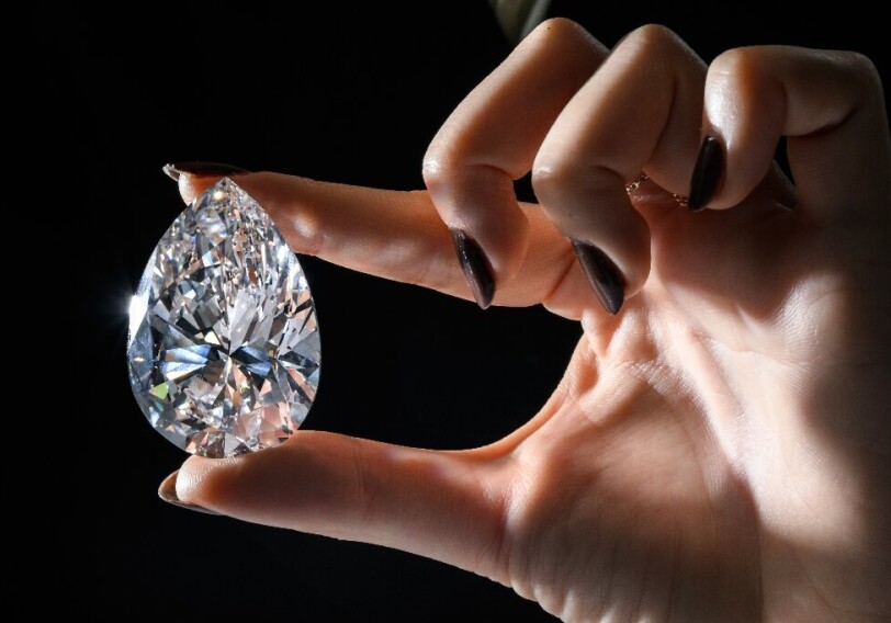 Самый большой белый бриллиант продан с аукциона за $21,9 млн 