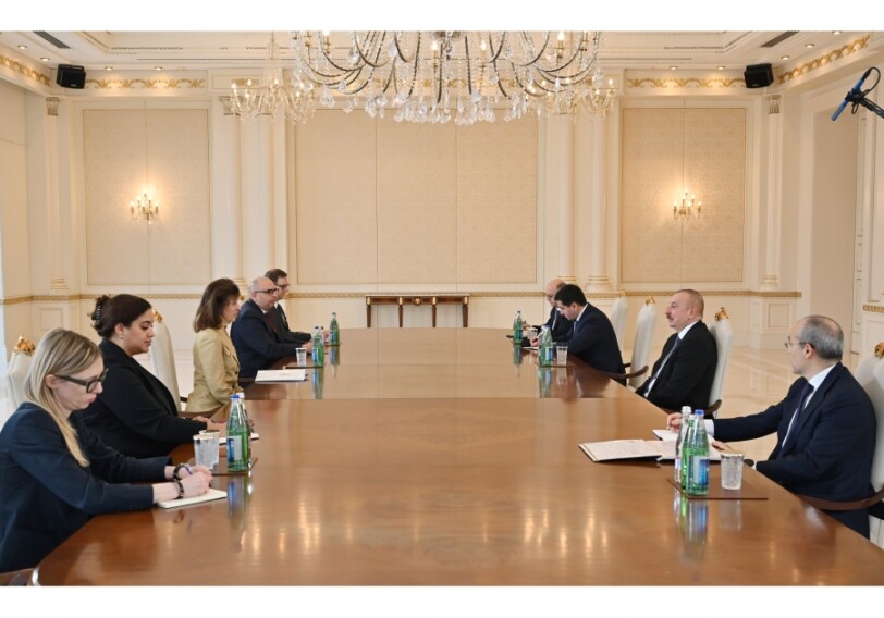 Президент Азербайджана принял представителя госсекретаря США (Фото-Обновлено)