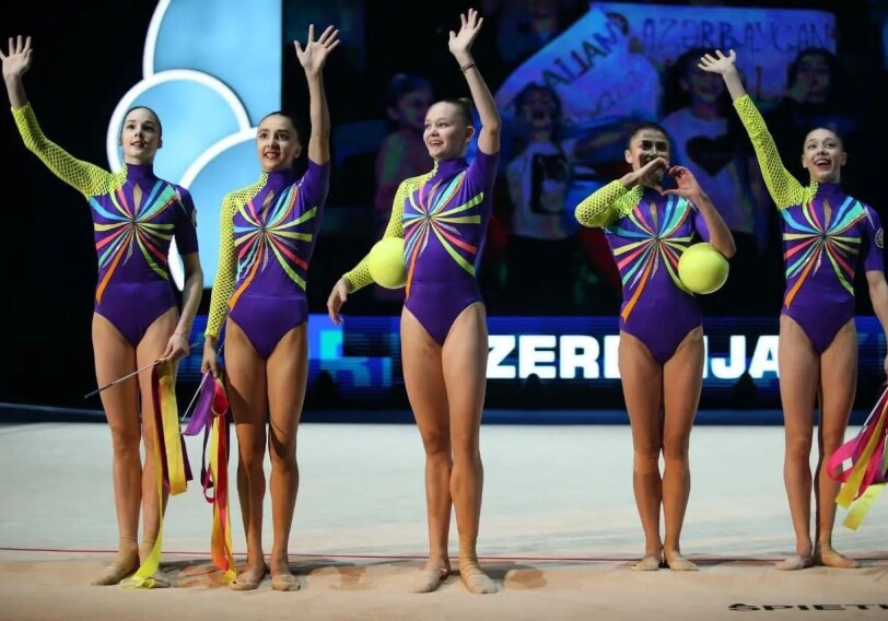 Команда Азербайджана вышла в финал ЧМ по художественной гимнастике в Болгарии