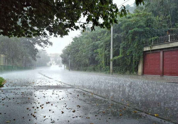 Проливные дожди оставили в Геранбое ряд сел без электричества
