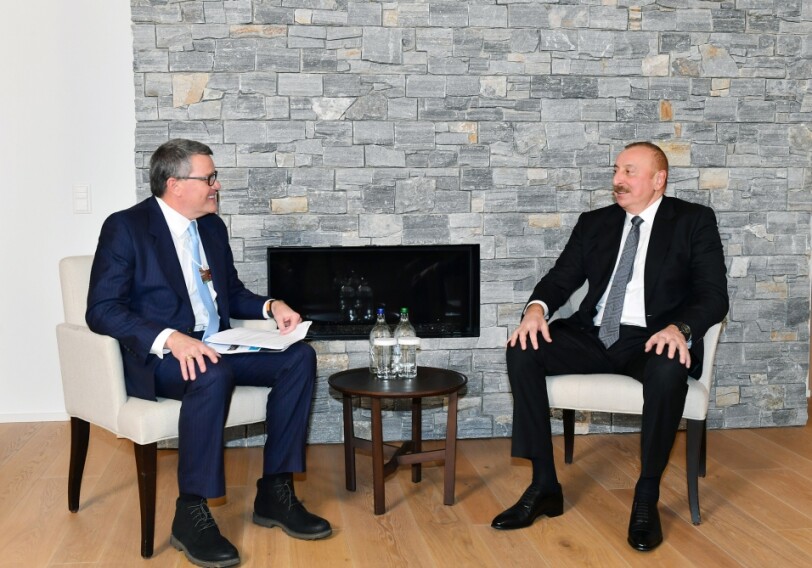 Ильхам Алиев встретился с вице-президентом компании CISCO по глобальным инновациям (Фото)