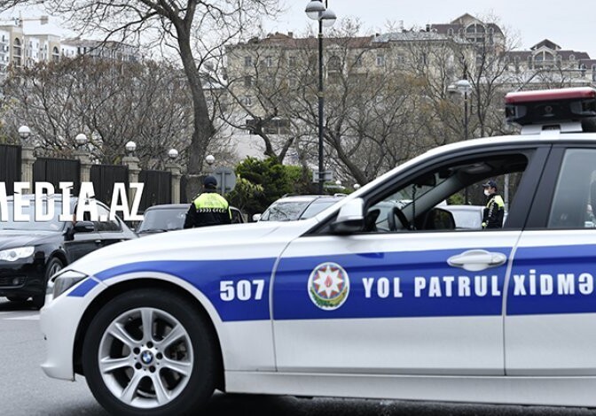 Дорожная полиция поздравила народ Азербайджана с праздником Новруз