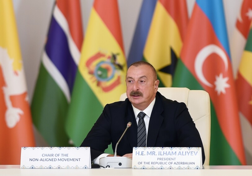Президент Азербайджана: «Мы будем продолжать бороться против несправедливости»