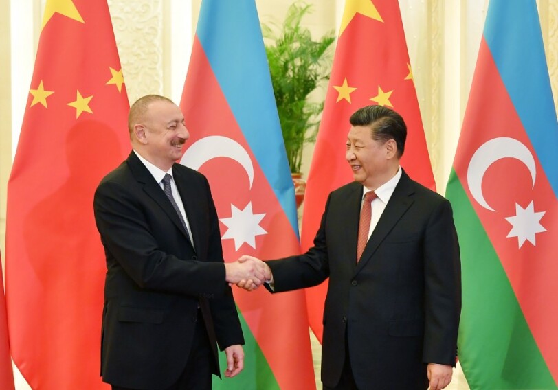 Председатель КНР поздравил Президента Ильхама Алиева