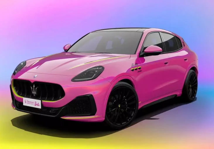 Maserati Grecale получила версию для Барби - Автомобиль создан совместно с компанией Mattel