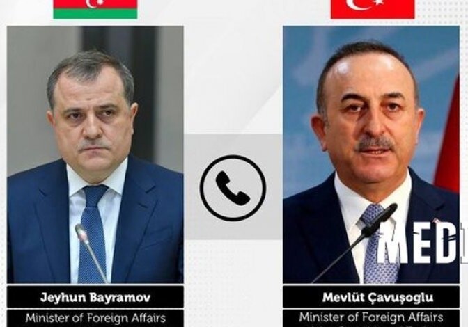 Cостоялся телефонный разговор глав МИД Азербайджана и Турции
