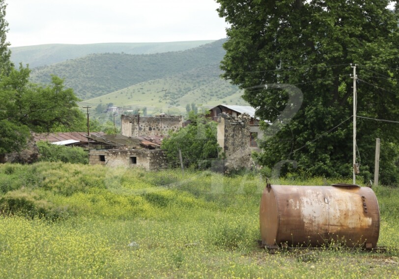 Село Ишыглы Губадлинского района, подвергшееся армянскому вандализму (Фото)