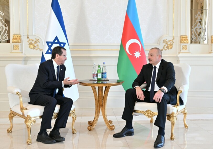 Состоялась встреча президентов Азербайджана и Израиля (Фото-Обновлено)