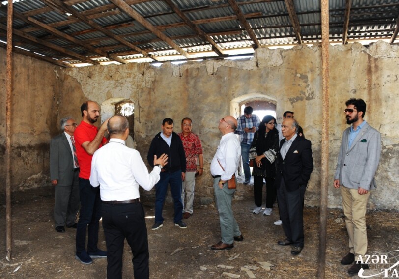 Участники I Форума мозговых центров Азербайджана посетили освобожденные от оккупации территории (Фото)
