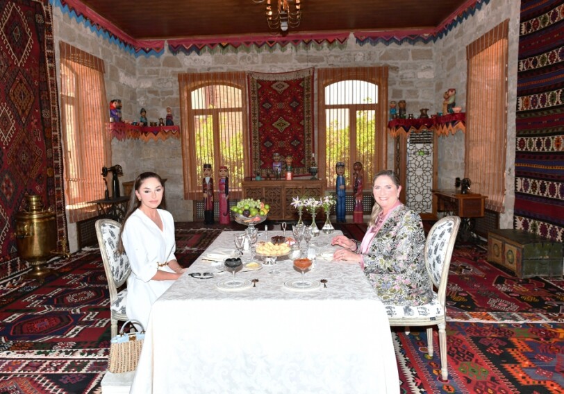 Первые леди Азербайджана и Израиля побывали в музейном комплексе Гала (Фото)