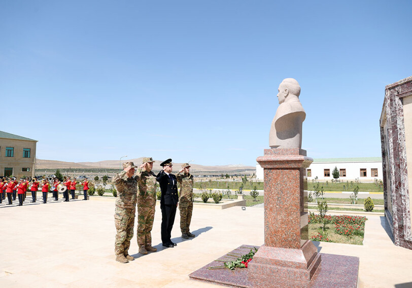 В Н-ской воинской части состоялось мероприятие, посвященное «Году Гейдара Алиева» (Фото-Видео) 