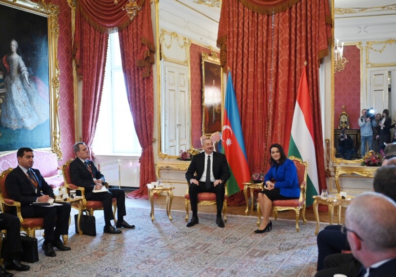Ильхам Алиев: «На первом месте в азербайджано-венгерской повестке дня стоит энергетика»