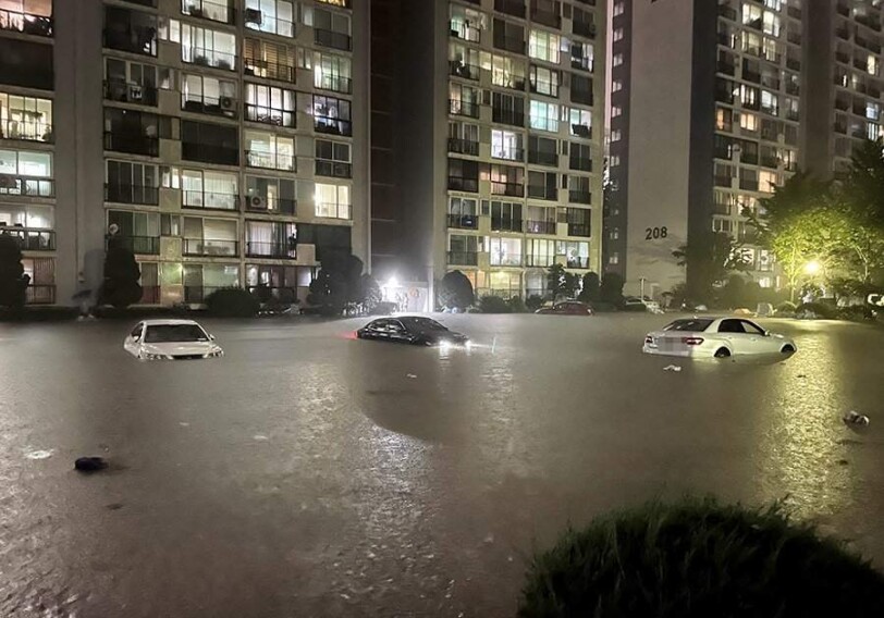 На Сеул обрушился сильнейший за 80 лет ливень, погибли 7 человек (Фото)