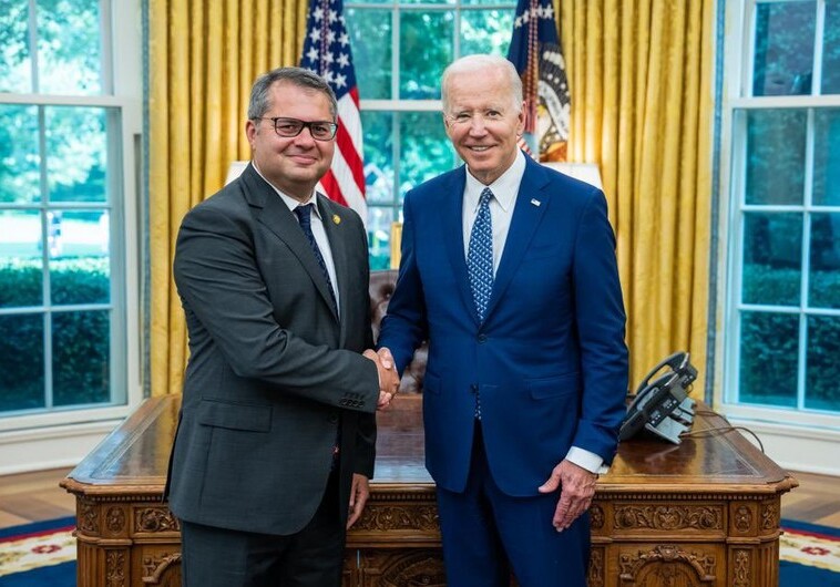 Посол Азербайджана встретился с президентом США (Фото)