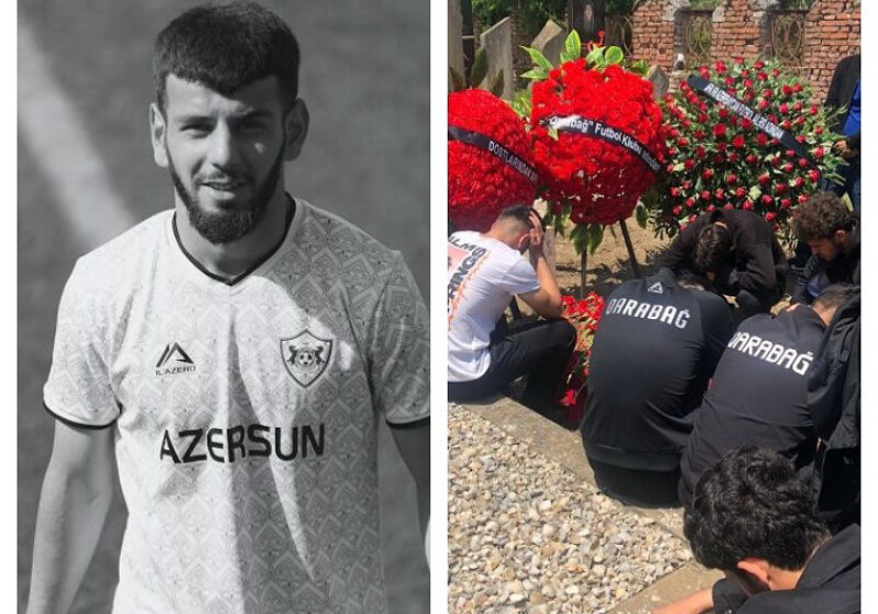 Похоронен футболист «Карабаха» Ширхан Гасанзаде (Фото)
