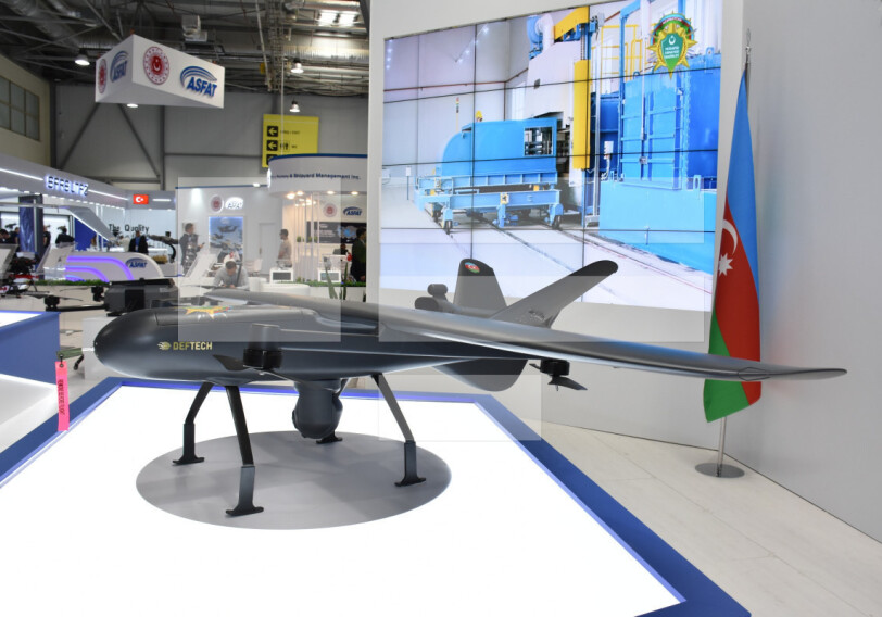 Азербайджан представил новые БПЛА на выставке ADEX (Фото)