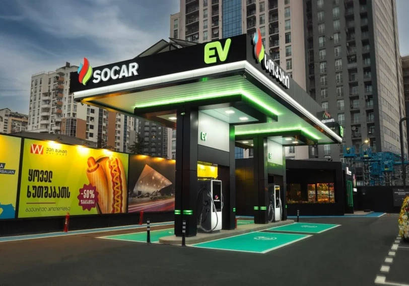 SOCAR открыл в Тбилиси первый ​​на Южном Кавказе АЗК для зарядки электромобилей