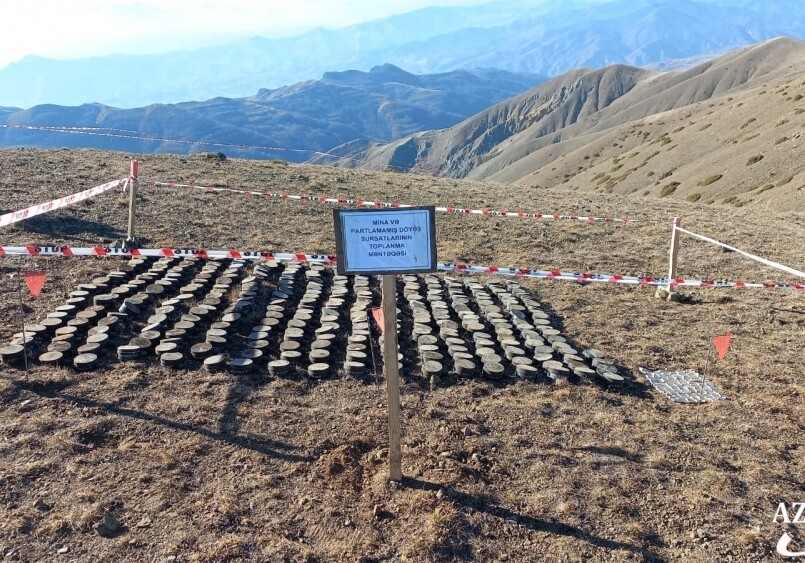Армения продолжает размещать мины на азербайджанских территориях