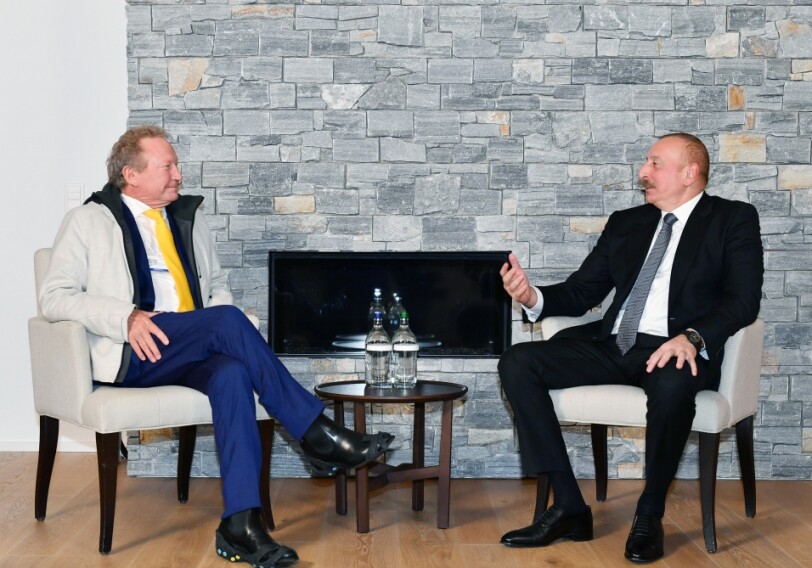 Ильхам Алиев встретился с председателем компании Fortesque Future Industries (Фото)